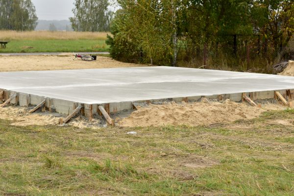 Concrete Base Installation