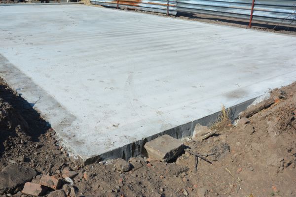 Concrete Pad Construction in Rocky Mount