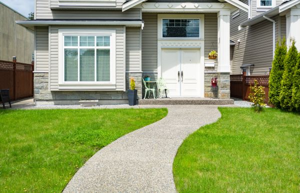 Concrete Path Construction in Rocky Mount