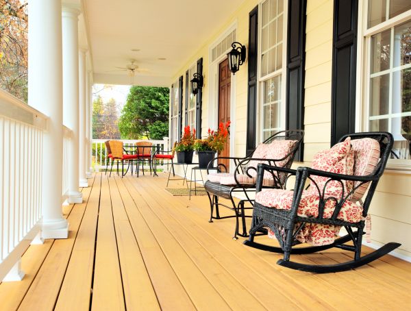 Front Porch Renovation in Rocky Mount
