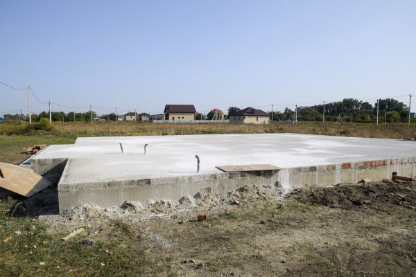 Foundation Slab Installation in Rocky Mount