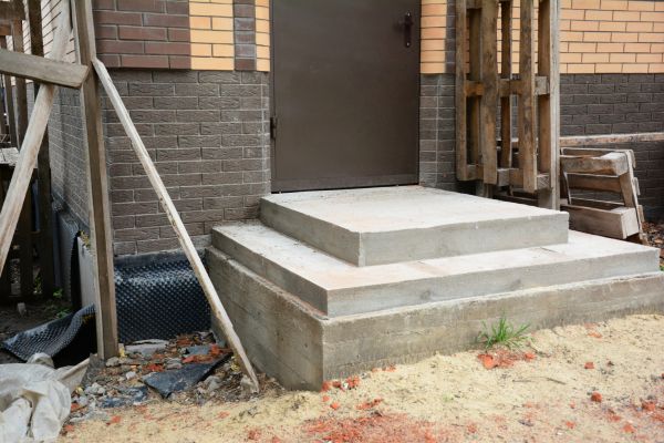 Cement Steps Construction in Rocky Mount