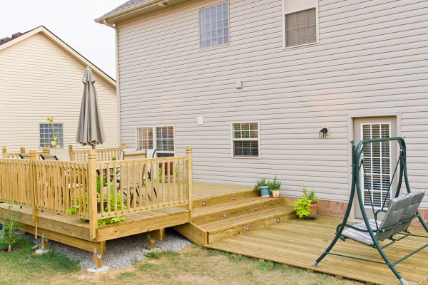 Deck Stair Placement