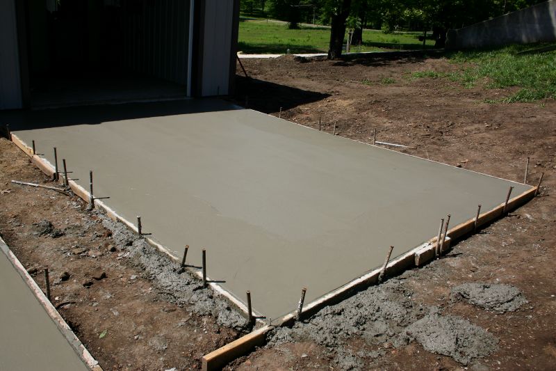 Cement Pad Installation